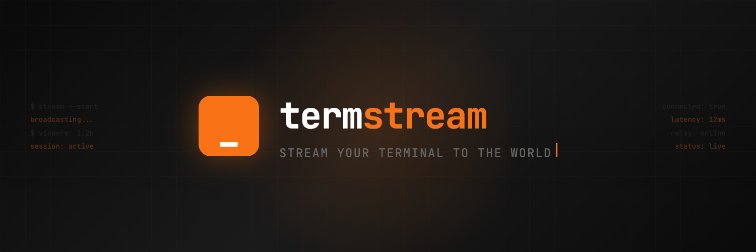 Show HN: Term.stream – Stream your terminal to any device via URL